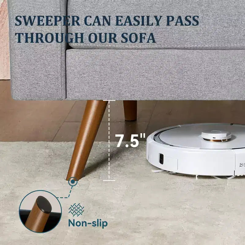 Divanetto/Sofà Moderno di Metà Secolo da 166 cm con Cuscini a Molla per Soggiorno, Camera da Letto e Ufficio