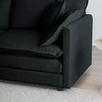 Poltroncina imbottita con cuscino decorativo