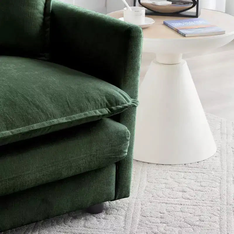Poltroncina imbottita con cuscino decorativo