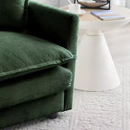 Poltroncina imbottita con cuscino decorativo