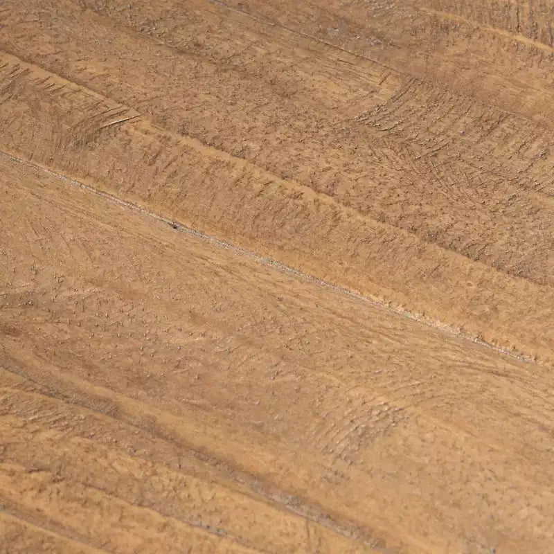 Panca da pranzo rustica in legno massello (58 in / 1470mm)