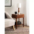 Tavolino da salotto Archvale in legno, 14x18x24, marrone noce