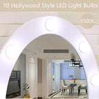 Toeletta con Specchio LED e Sedia