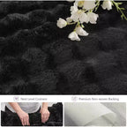 Poltrona sacco gigante 3 in 1 - Divano e materasso convertibile in memory foam, 198x130 cm, in velluto felpato a bolle