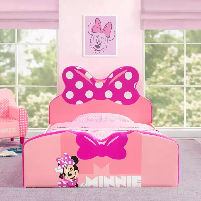 Letto singolo imbottito per bambini
