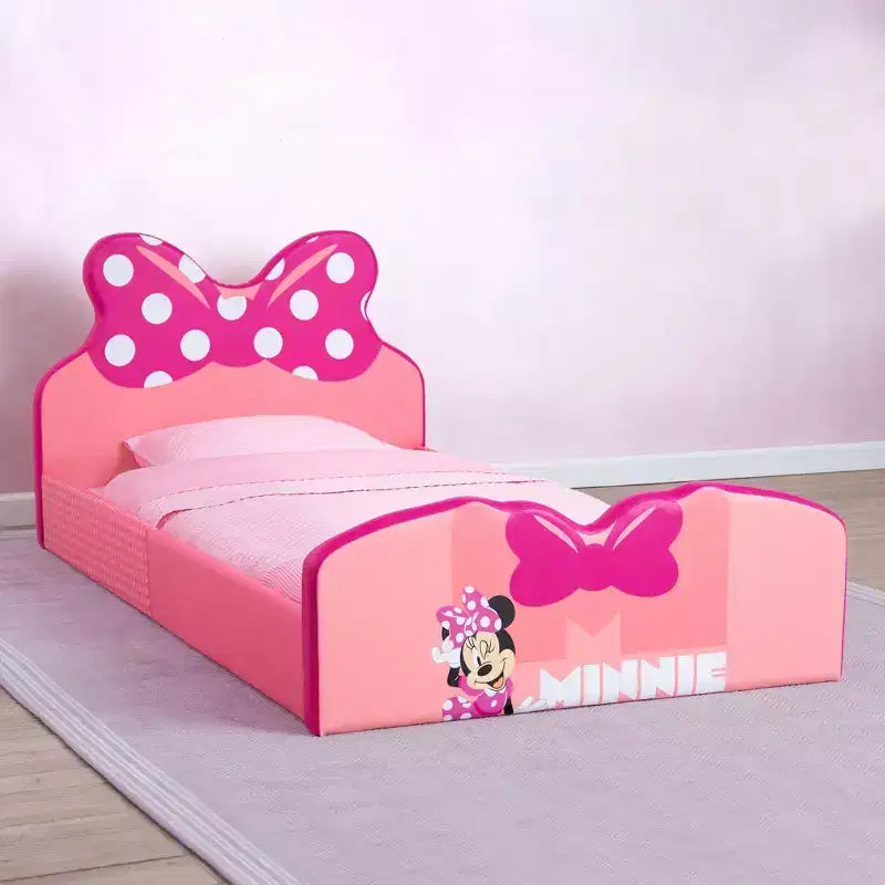 Letto singolo imbottito per bambini