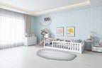 Letto a pavimento per bambini "Twin Size" con sponde di sicurezza – Struttura letto Montessori in legno