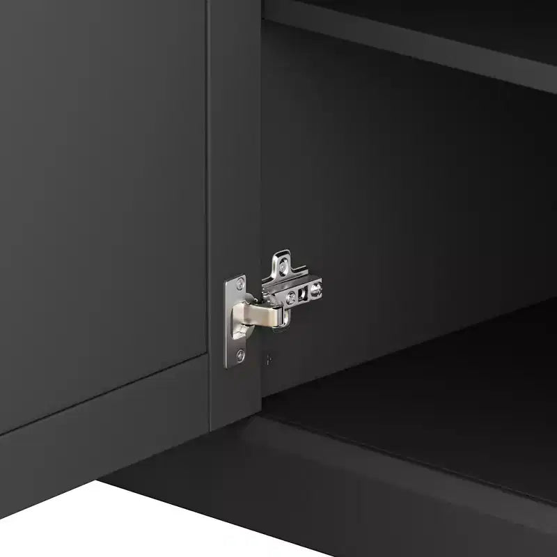 Set Centro Intrattenimento Parete con Ponte, Mobile TV con Ripiani Regolabili e Porta TV con Contenitore per TV fino a 75 Pollici