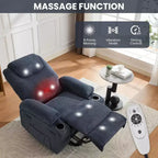 Poltrona Reclinabile Power Lift con Massaggio e Riscaldamento